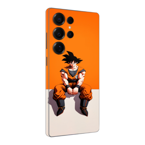 Goku Dragon Ball Z Orange Split Aesthetic Skin