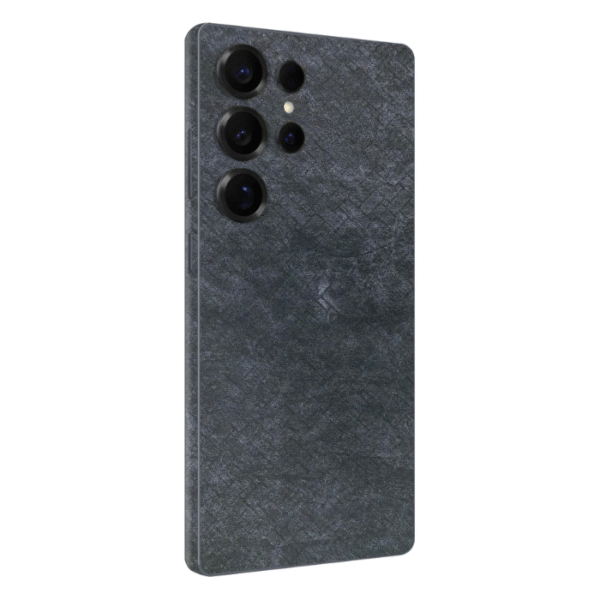 Premium Slate Aged 3M Leather Textured Mobile Skin | Skins Wala