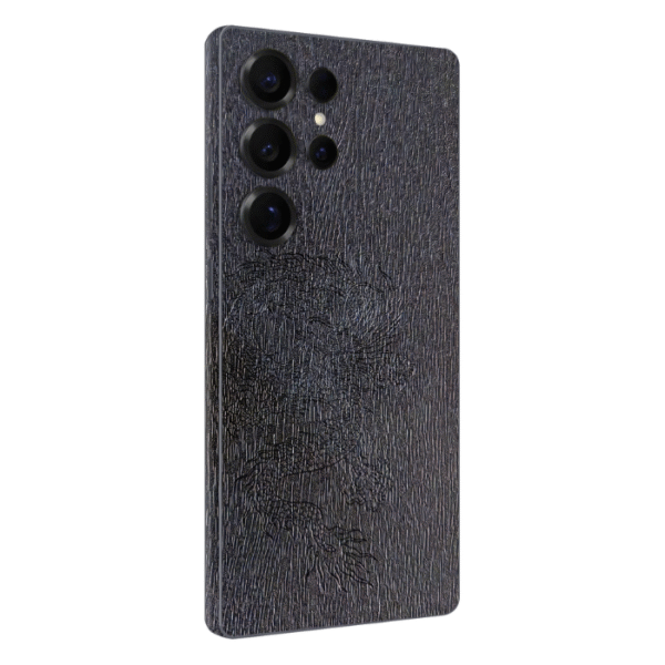Premium Ash Slate 3M Leather Textured Mobile Skin | Skins Wala