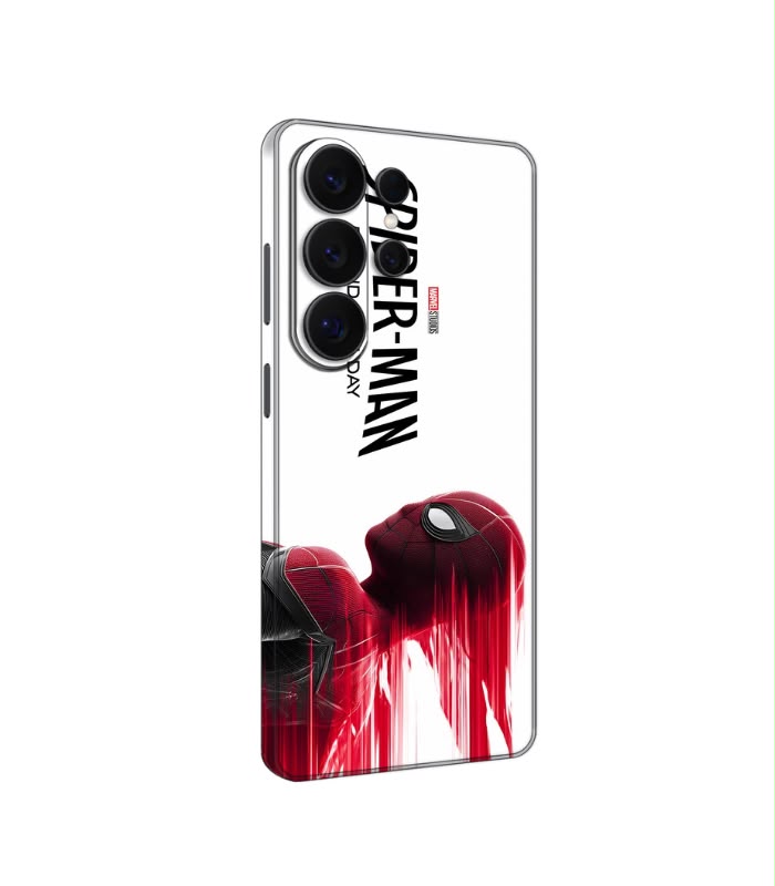 15 Spider Man Red Shadow Character custom printed mobile skin matte finish - Skins Wala