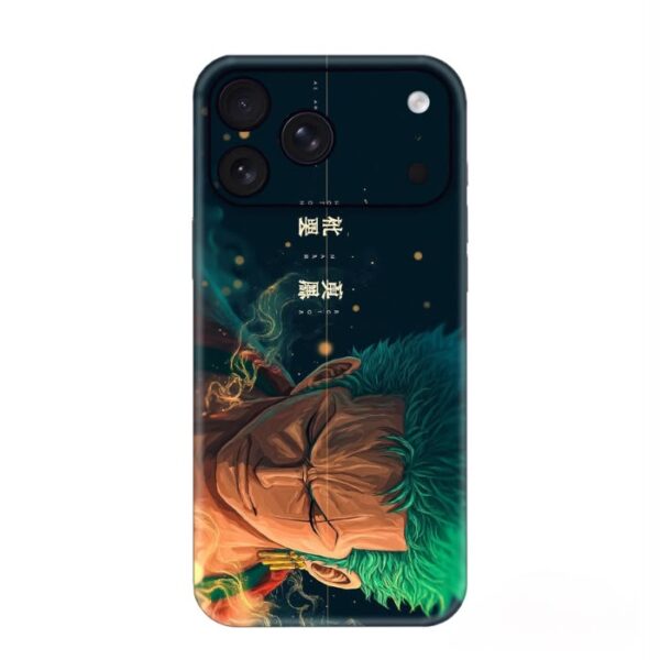 Midnight Anime Warrior custom printed mobile skin matte finish - Skins Wala