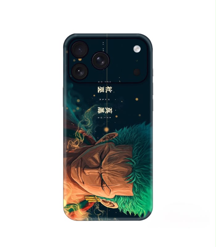 18 Midnight Anime Warrior custom printed mobile skin matte finish - Skins Wala