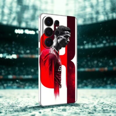 Crimson Street Rider custom printed mobile skin matte finish - Skins Wala