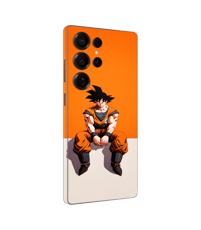 15 Goku Dragon Ball Z Orange Split Aesthetic Skin - Image 1