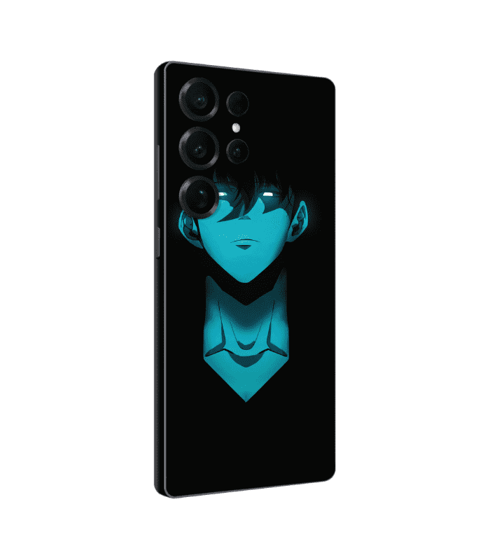 Solo Leveling Sung Jin-woo Cyan Glow Skin - Image 1