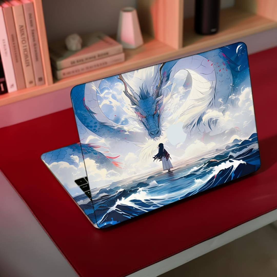 Fantasy Dragon Artwork Laptop Skin Wrap – Skins Wala - Image 1